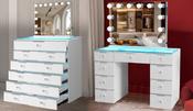 Empire Bundle Deal -11 Drawer Empire Dresser and 9 Drawer Vanity Table
