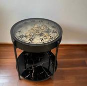 Clock Side Table – Functional Design with Timeless Charm