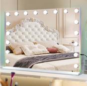 Glow 18 Bulb Hollywood Make Up Mirror Rainbow