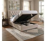 Grace Beige Fabric Headboard image