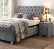 Kilkenny Grey Side Gas-Lift Bed image