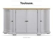 Toulouse 4 Door Curved Sideboard
