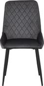 Avery Chair - Grey Velvet (Pair)