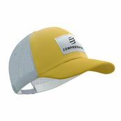 Compressport Trucker 6P Cap - Grey Dawn/Ceylon Yellow