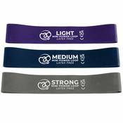 Fitness Mad Latex Free Mini Power Loops - Set of 3 image