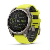 Garmin Fenix 8 47mm, Saph Solar, Bare Ti/Graphite, EMEA