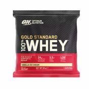 Optimum Nutrition Gold Standard 100% Whey Protein Powder - Vanilla Ice cream 30g image