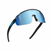 SunGod FORTY2s - Matte Black with Silver Blue