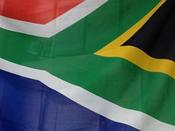 S.A. Flag Self Adhesive Sticker - 12cm x 9cm