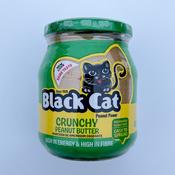 Black Cat Peanut Butter CRUNCHY - 400g jar image
