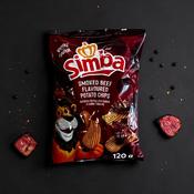 Simba Chips SMOKED BEEF-120g bag