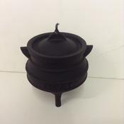 Candlecorp BLACK POTJIE (med) - 8cm x 8cm