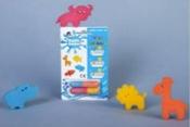 The Bean People Bath Beans WILD ANIMALS - unit