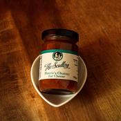 Tear Drop Dish with a 100g Relish, Chutney or Jam