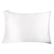 Single White Silk Pillowcase image