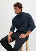 Marc O'Polo Navy Merino Roll-Neck Knit