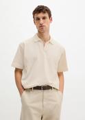 MARC O'POLO Structured REGULAR Open neck polo shirt image