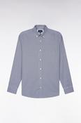 Eden Park Gin Tonic Vichy Shirt - Navy