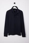 Eden Park Plan de Jeu Long Sleeve Polo - Navy