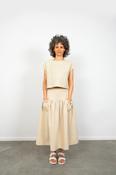 Quilted Cropped Top image