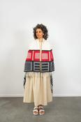 Geometric Blanket Coat image