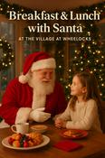 Breakfast and Lunch with Santa