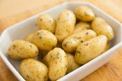 BABY GARLIC POTATOES