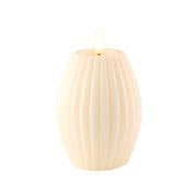 Cream Stripe Candle 7,5 * 10 cm (3*4 inch) image