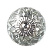 Transparent Glass Round Door Furniture Knob image