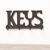 "Keys" Cast Iron Hook image