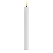 White LED Dinner Candle D: 2,2 * 24 cm (2 pcs.) (9,5 inch) image