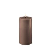 LED Candle 7.5 x 15cm - Mocha image