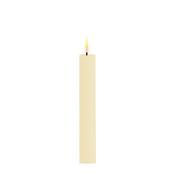 Cream LED Dinner Candle D: 2,2 * 15 cm (2 pcs.) (6 inch) image