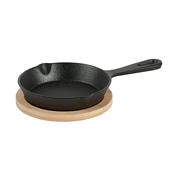 Mini Round Black Cast Iron Skillet image