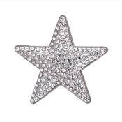 Silver Star Magnetic Brooch image
