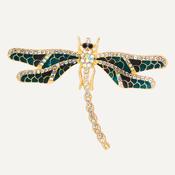 Dragon Fly Enamel Pin Brooch image