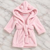 Soft Baby Dressing Gown - Pink image
