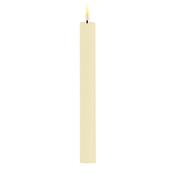 Cream LED Dinner Candle D: 2,2 * 24 cm (2 pcs.) (9,5 inch) image