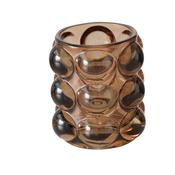 Bubble T-Light Holder - Dark Amber image