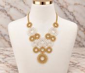 Filigree Lace Effect Necklace