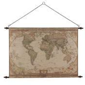 Fabric Hanging World Map image