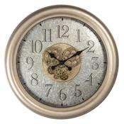 Metal and Gold Wall Clock image