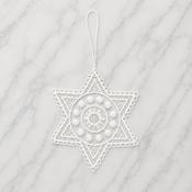 Lace Decoration - Bright Star - 3 Lace Decorations - €20