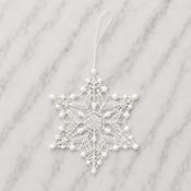 Lace Decoration - Snowflake Star - 1 Lace Decoration - €7.95