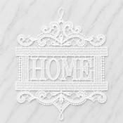 Lace Decoration - 'Home'