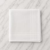 Cotton Classic White Hankie - 28 x 28cm - 3 For €15