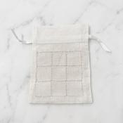 Irish Made Lace Sachet Bag With Square Design