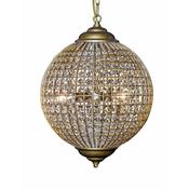 Medium Gold Globe Chandelier image