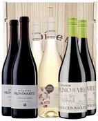 Six Bottle Organic Case in Pine (Free Delivery) image