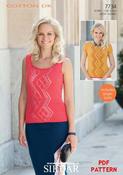 Sirdar Cotton DK 7734 (digital  pattern) image